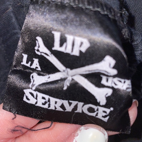 Lip Service Original Skull & Dagger Leggings - Picture 4 of 6